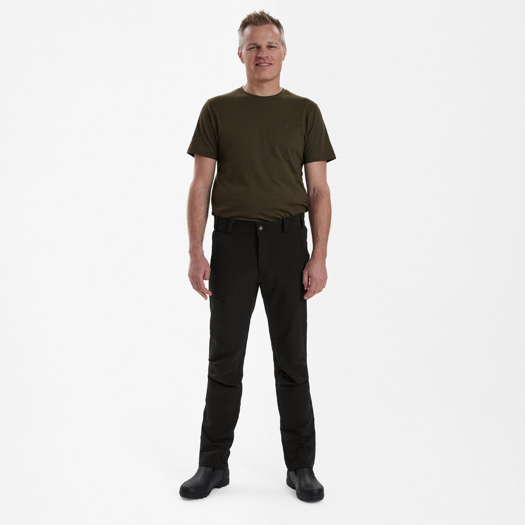 Deerhunter Strike Full Stretch Trousers Black