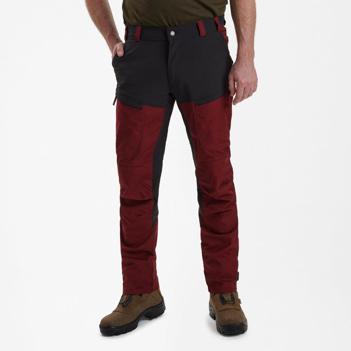 Deerhunter Strike Trousers Oxblood Red