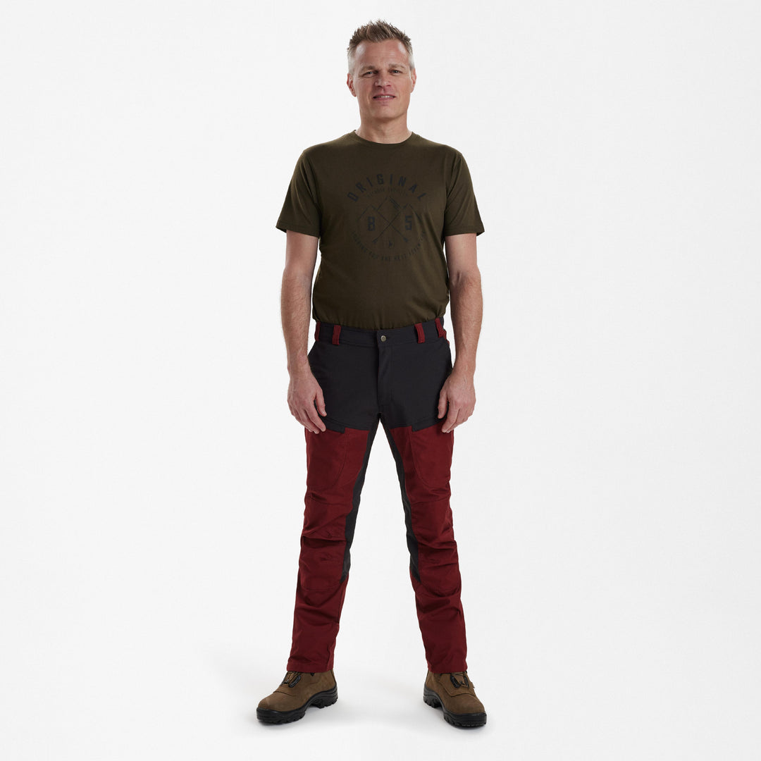 Deerhunter Strike Trousers Oxblood Red