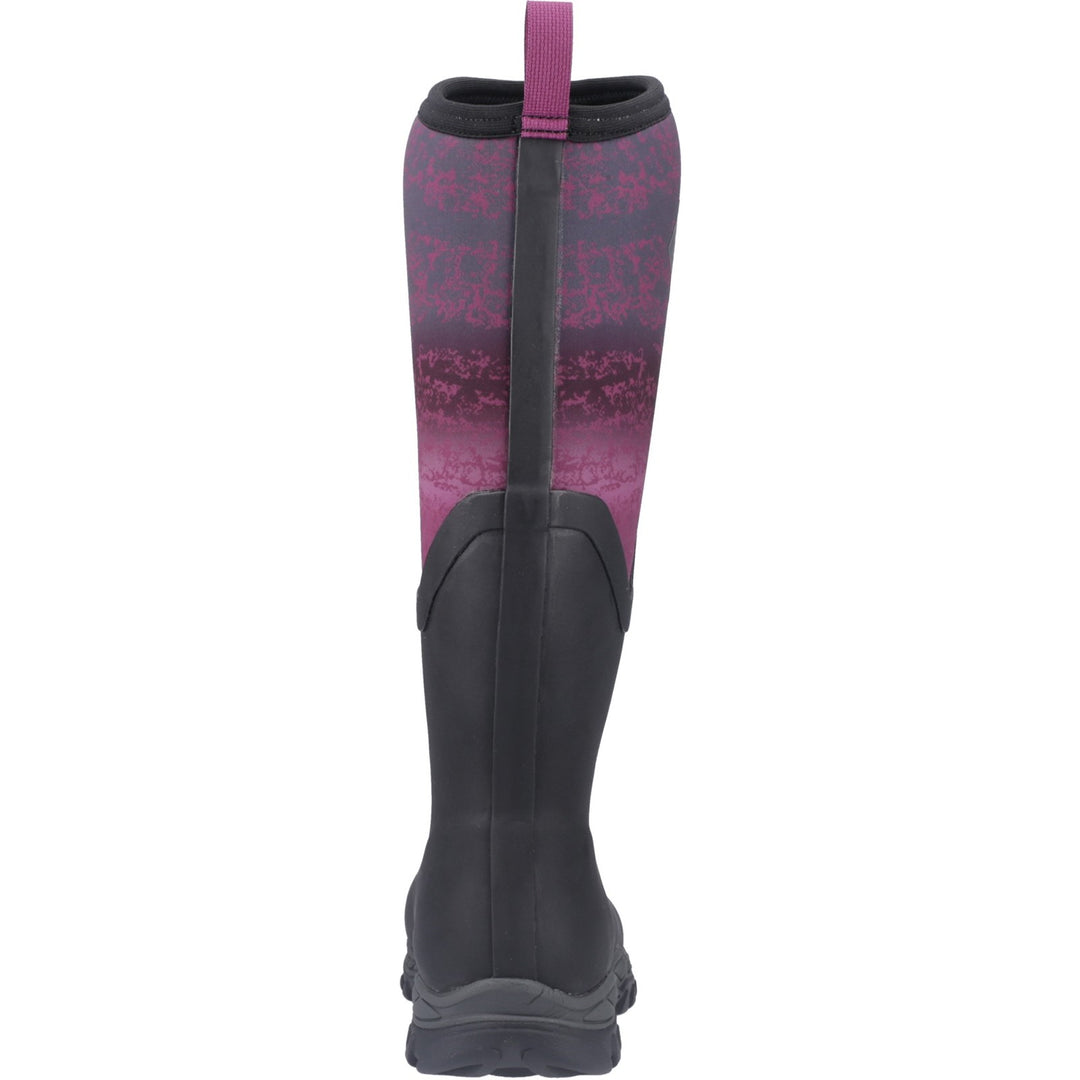 Muck Boots Arctic Sport II Tall Wellington Black Magenta Fade