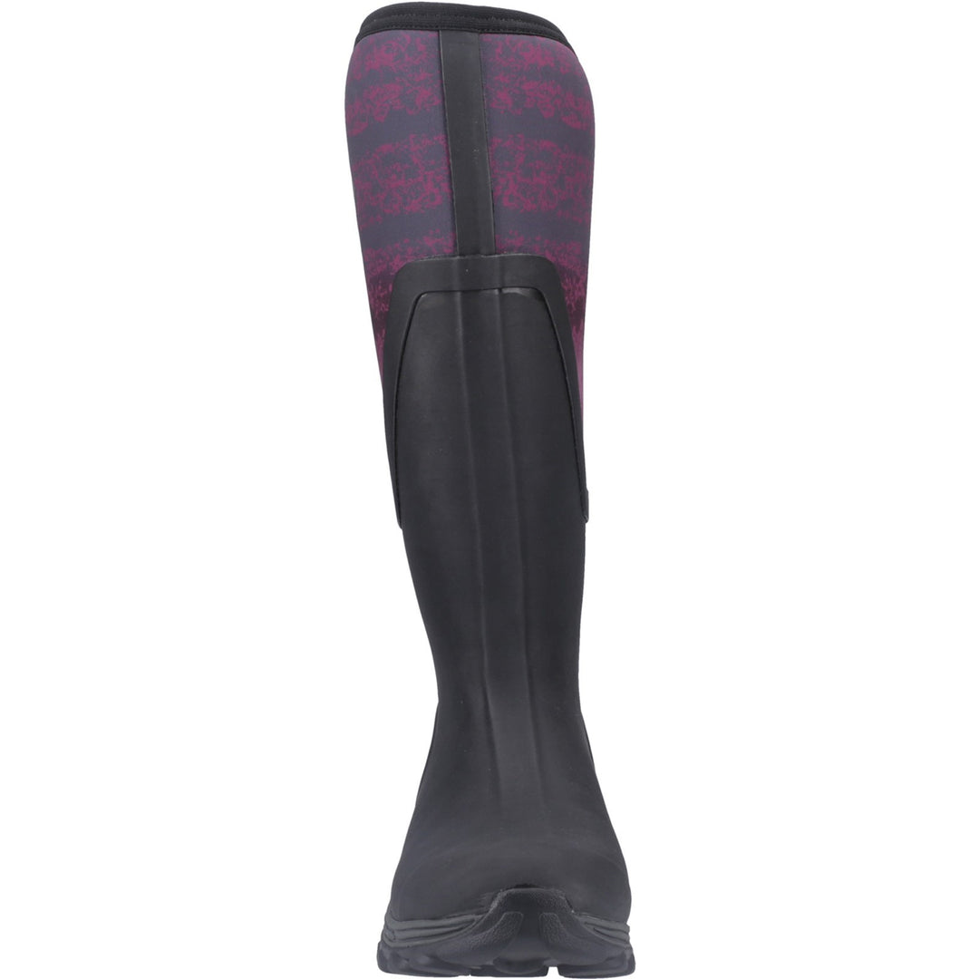 Muck Boots Arctic Sport II Tall Wellington Black Magenta Fade