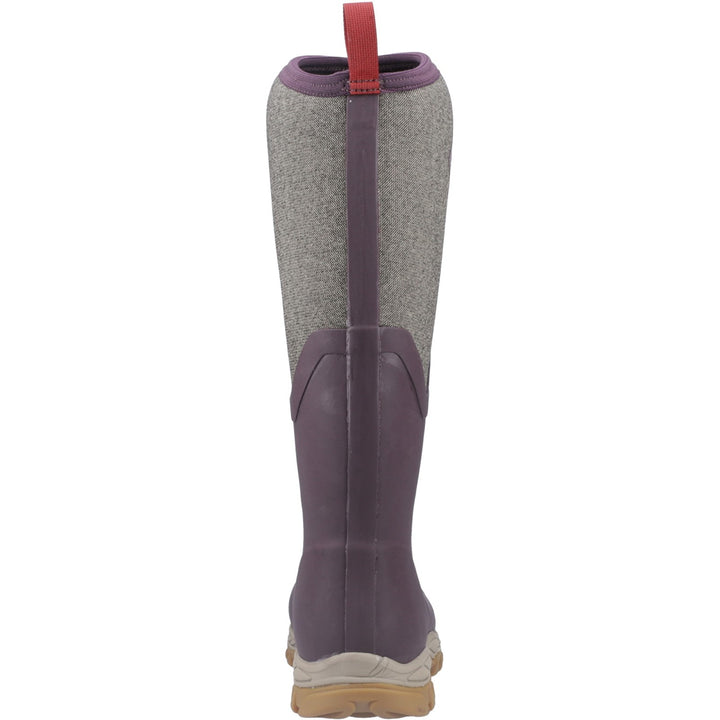 Muck Boots Arctic Sport II Tall Wellington Wine Herringbone