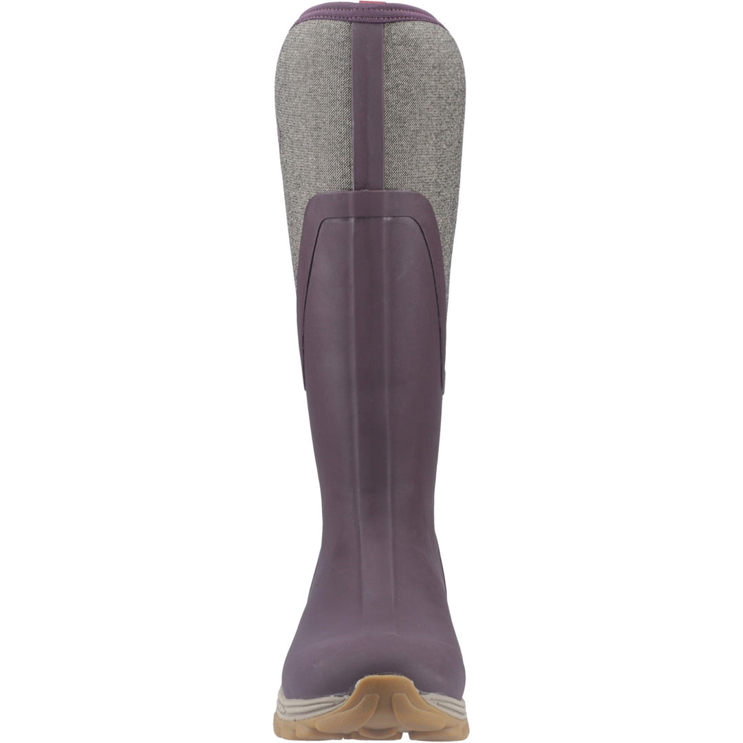 Muck Boots Arctic Sport II Tall Wellington Wine Herringbone