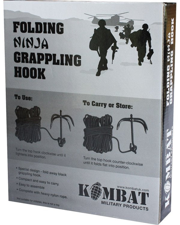 Kombat UK Ninja Grappling Hook & Rope