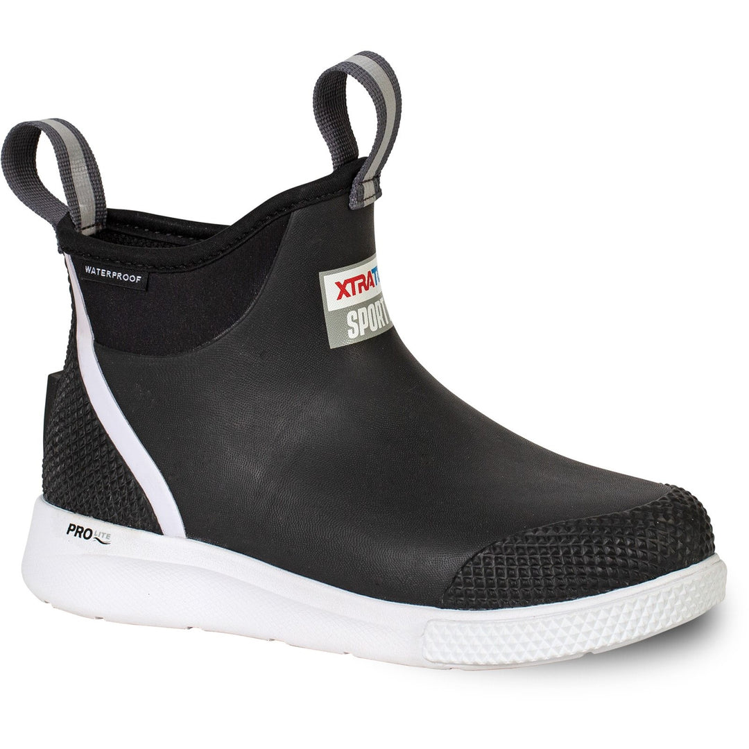 Xtratuf 6" Ankle Deck Boot Sport BLACK