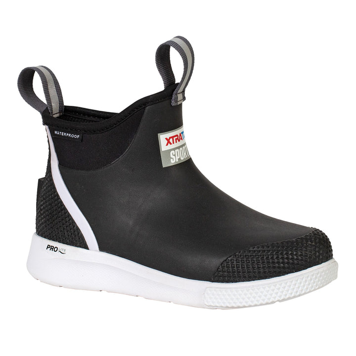 Xtratuf 6" Ankle Deck Boot Sport BLACK