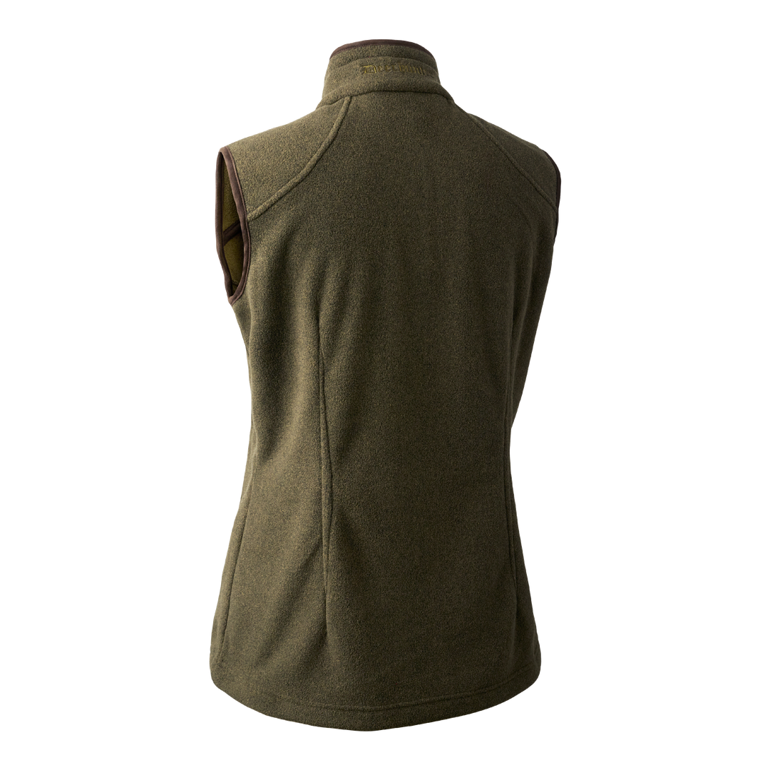 Deerhunter Lady Josephine Fleece Waistcoat Graphite Green