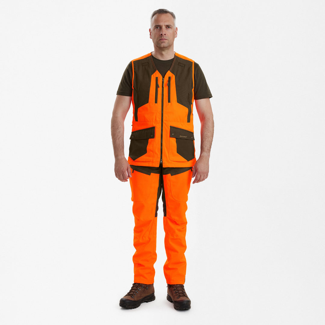 Deerhunter Strike Extreme Waistcoat Orange 46