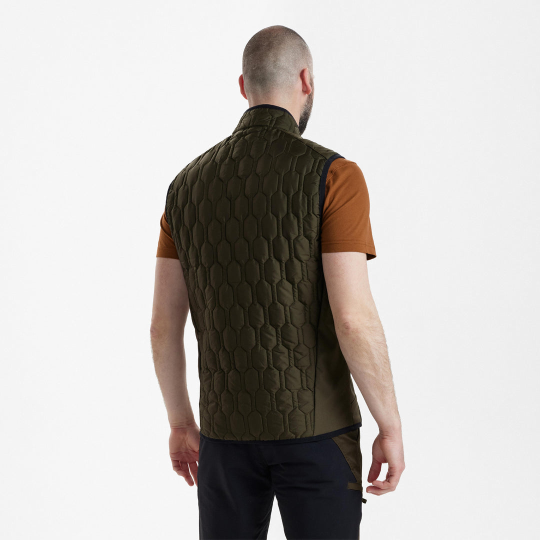 Deerhunter Mossdale Quilted Waistcoat Forest Green