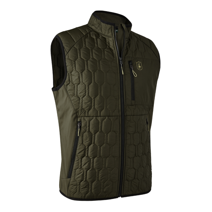 Deerhunter Mossdale Quilted Waistcoat Forest Green