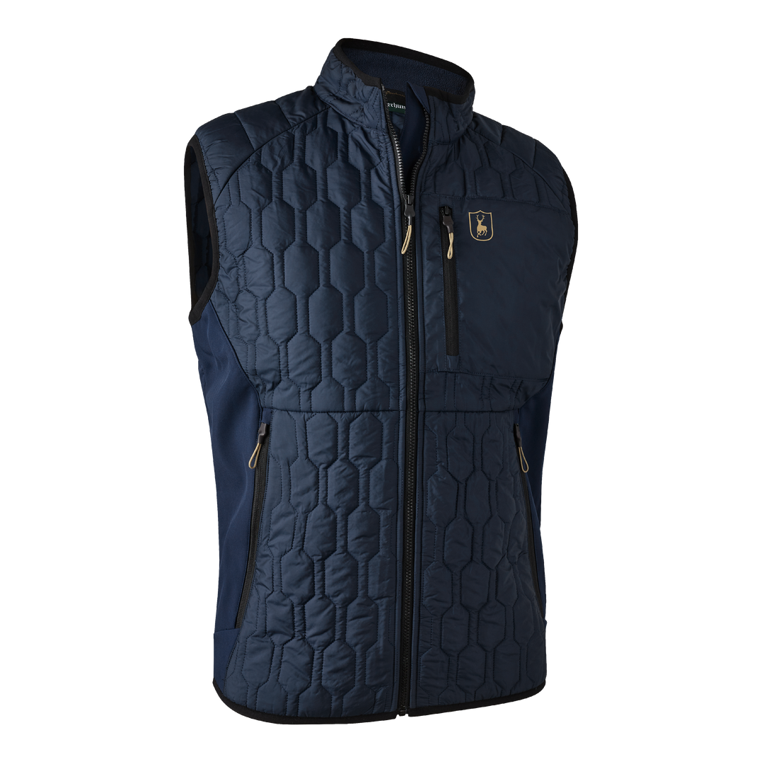 Deerhunter Mossdale Quilted Waistcoat Dress Blues