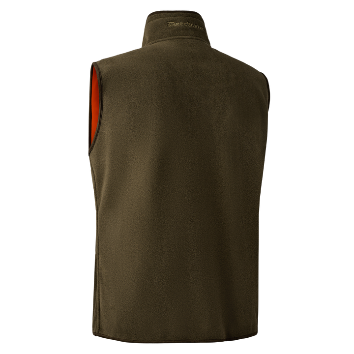 Deerhunter Gamekeeper Reversible Fleece Waistcoat Safety Orange