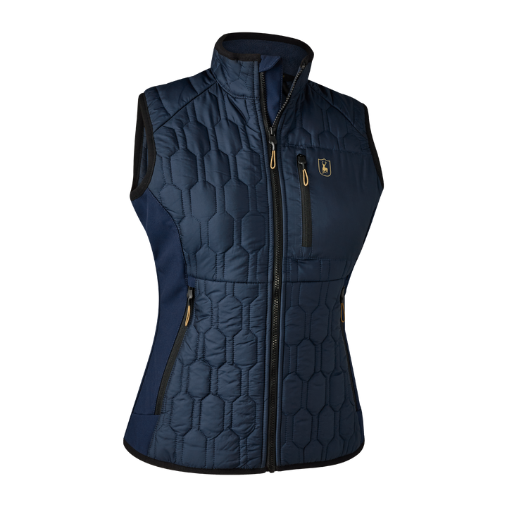 Deerhunter Lady Mossdale Quilted Waistcoat Dress Blues 36