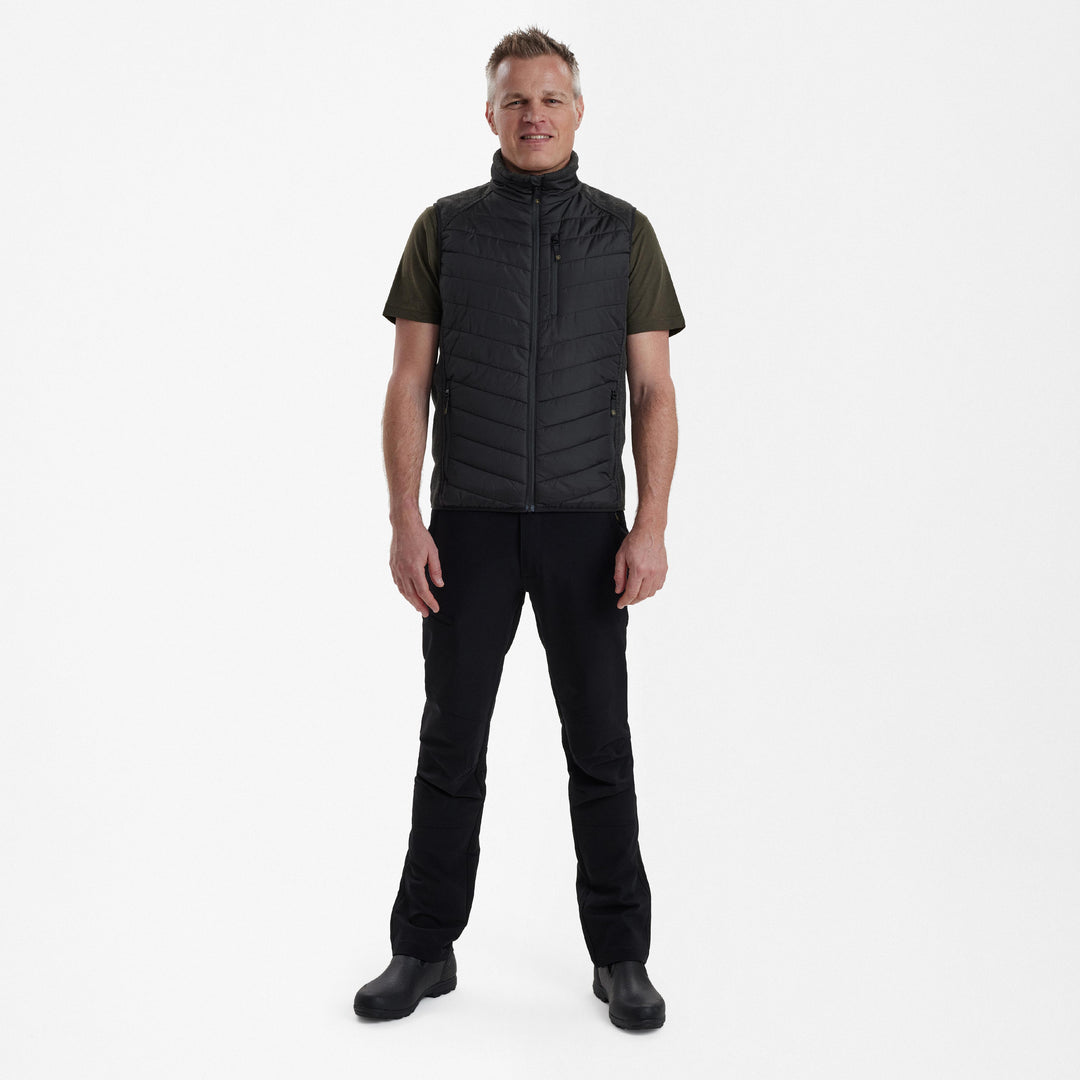 Deerhunter Moor Padded Waistcoat Black