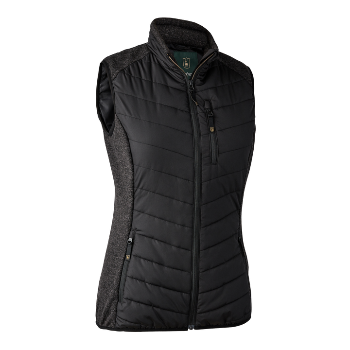 Deerhunter Lady Caroline Padded Waistcoat Black