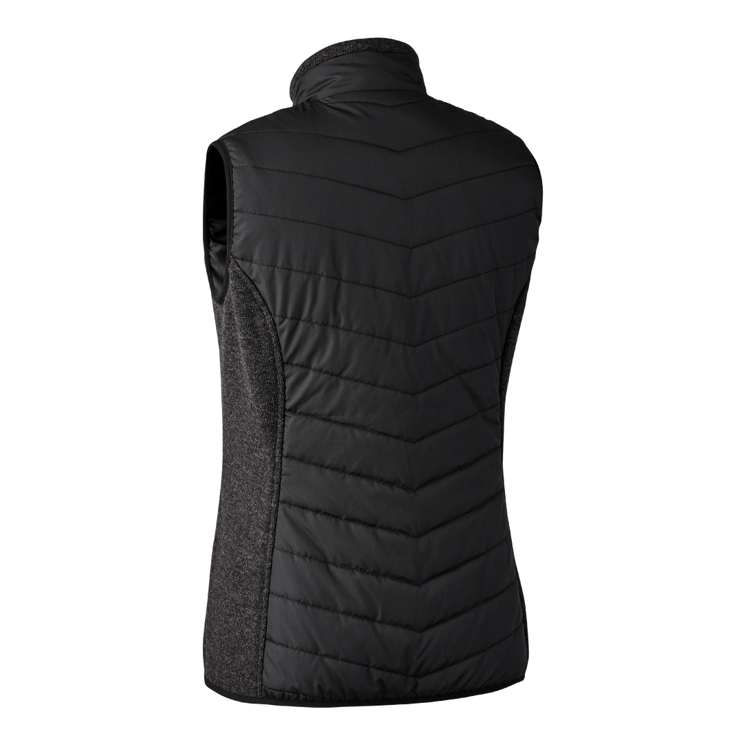 Deerhunter Lady Caroline Padded Waistcoat Black 36