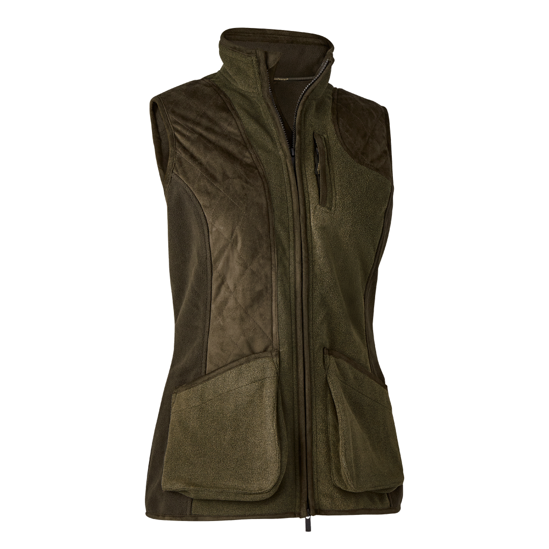 Deerhunter Lady Pam Shooting Waistcoat Graphite Green