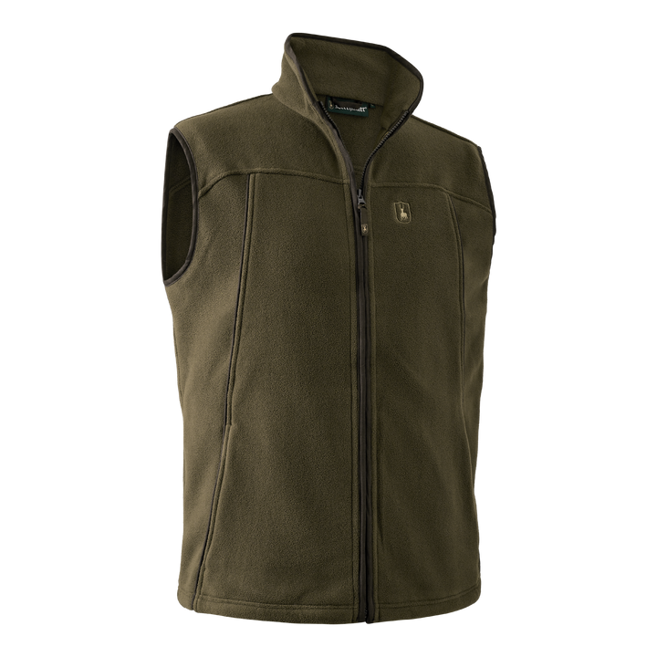 Deerhunter Eagle Fleece waistcoat Tarmac Green