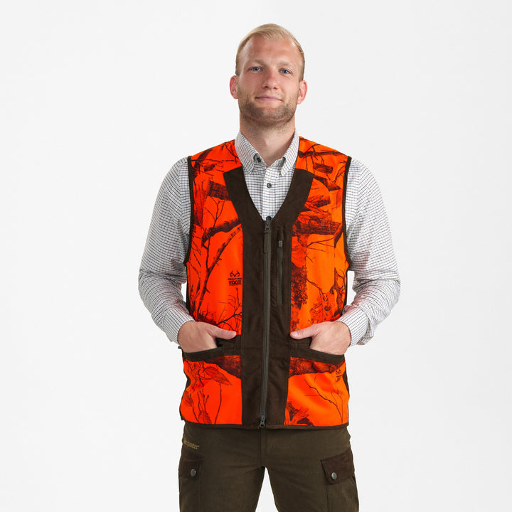 Deerhunter Eagle Waistcoat REALTREE EDGE ORANGE