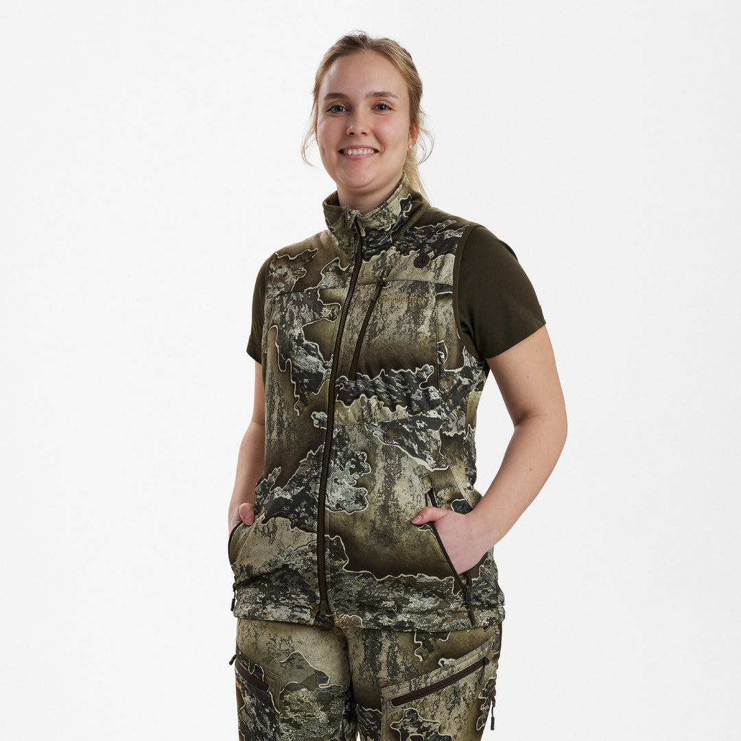 Deerhunter Lady Excape Softshell Waistcoat REALTREE EXCAPE