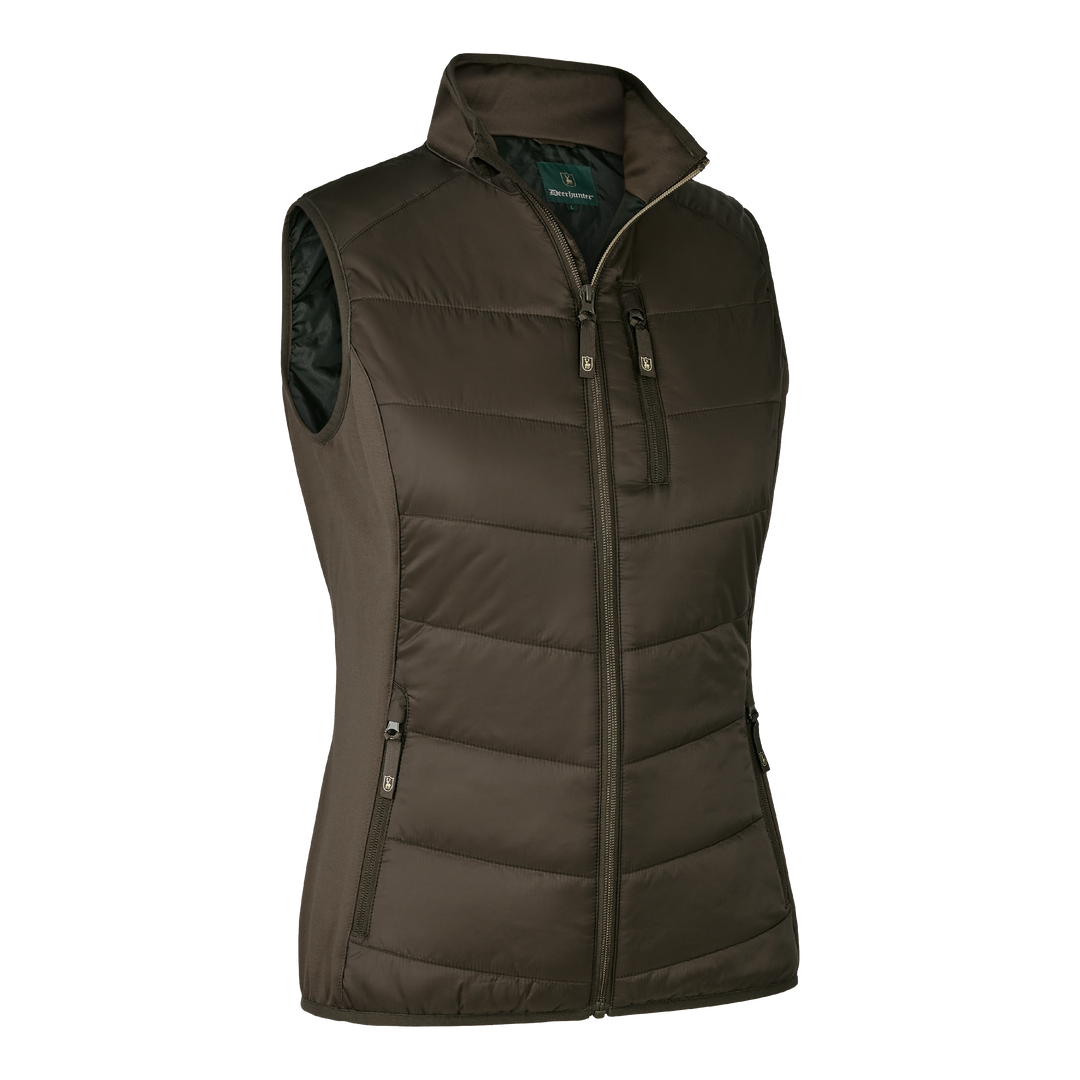 Deerhunter Lady Heat Padded Waistcoat Wood