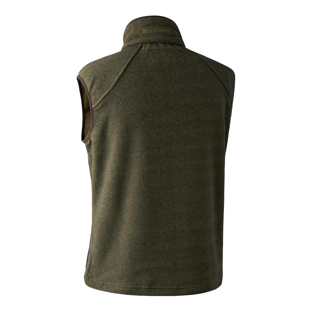 Deerhunter Wingshooter Fleece Waistcoat Graphite Green