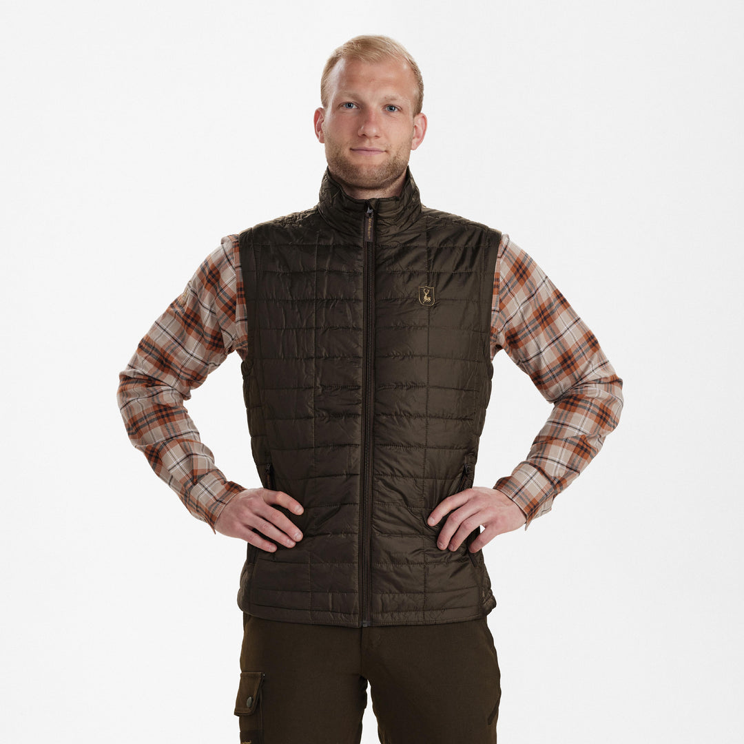 Deerhunter Muflon Packable Waistcoat  Wood 2XL