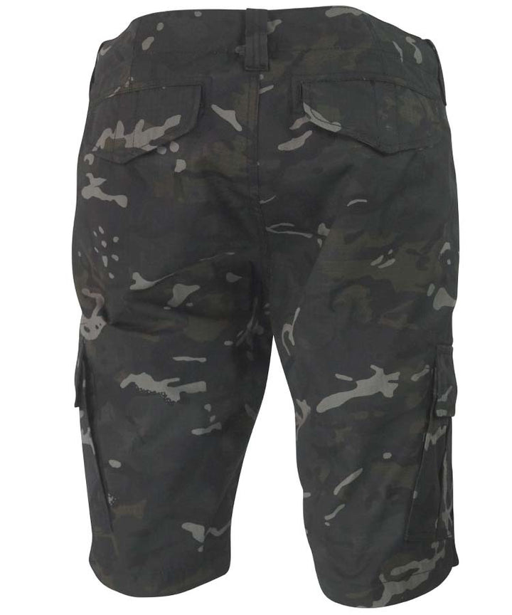 Kombat UK Recon Cargo Shorts - BTP Black