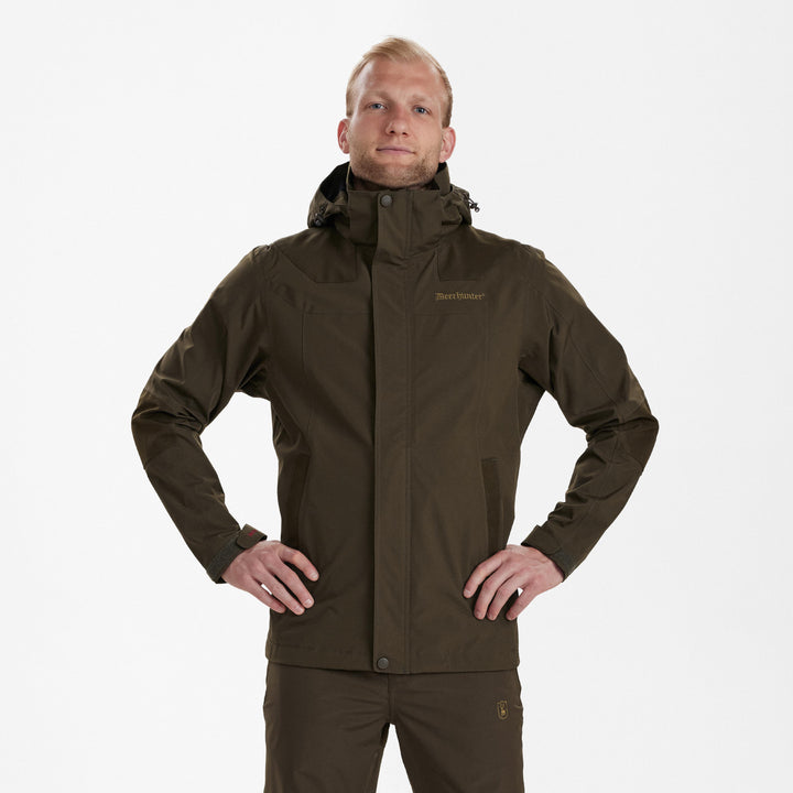 Deerhunter Track Rain Jacket Canteen