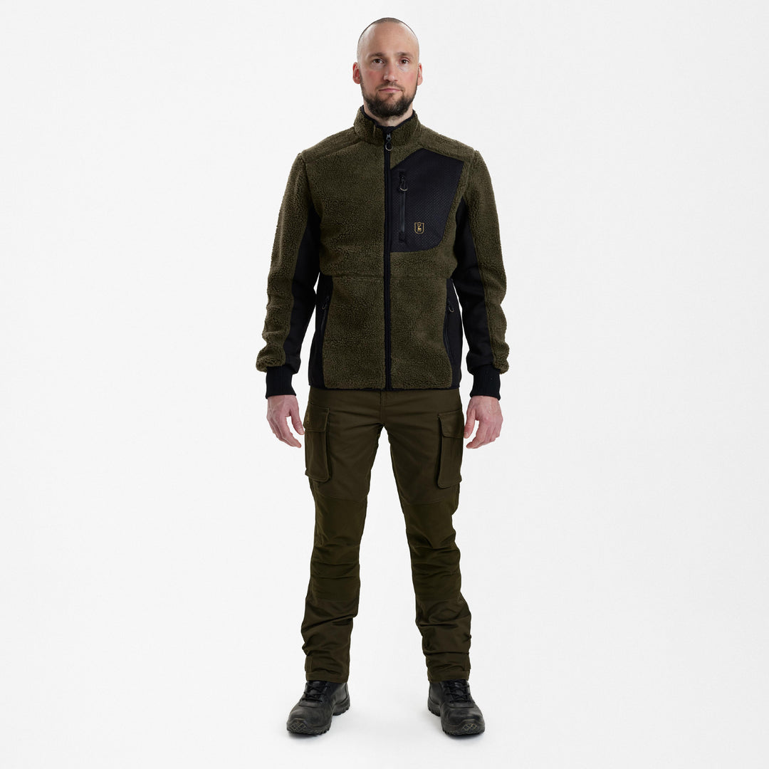 Deerhunter Rogaland Fiber Pile Jacket Adventure Green