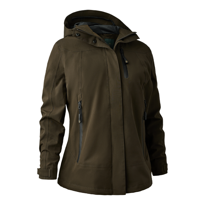 Deerhunter Lady Sarek Shell Jacket with hood Fallen Leaf 36