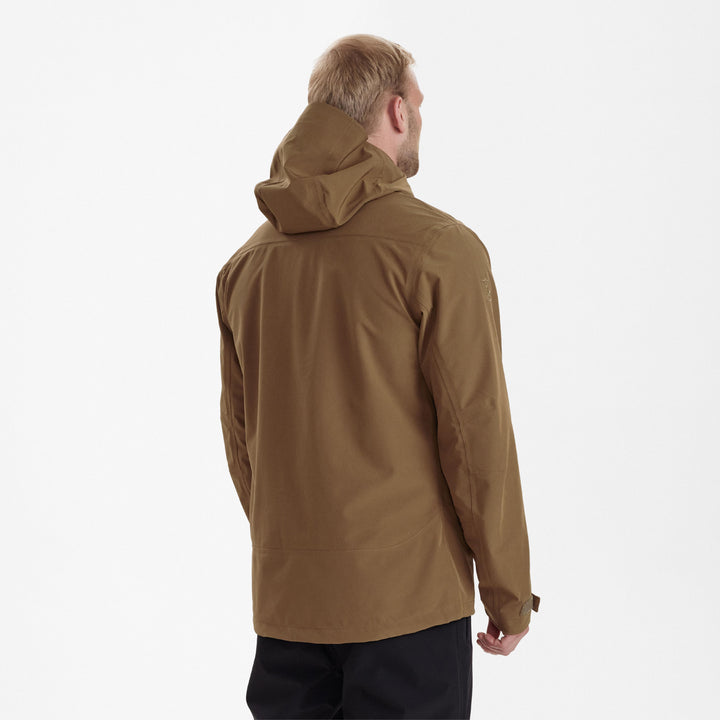 Deerhunter Sarek Shell Jacket with hood Butternut