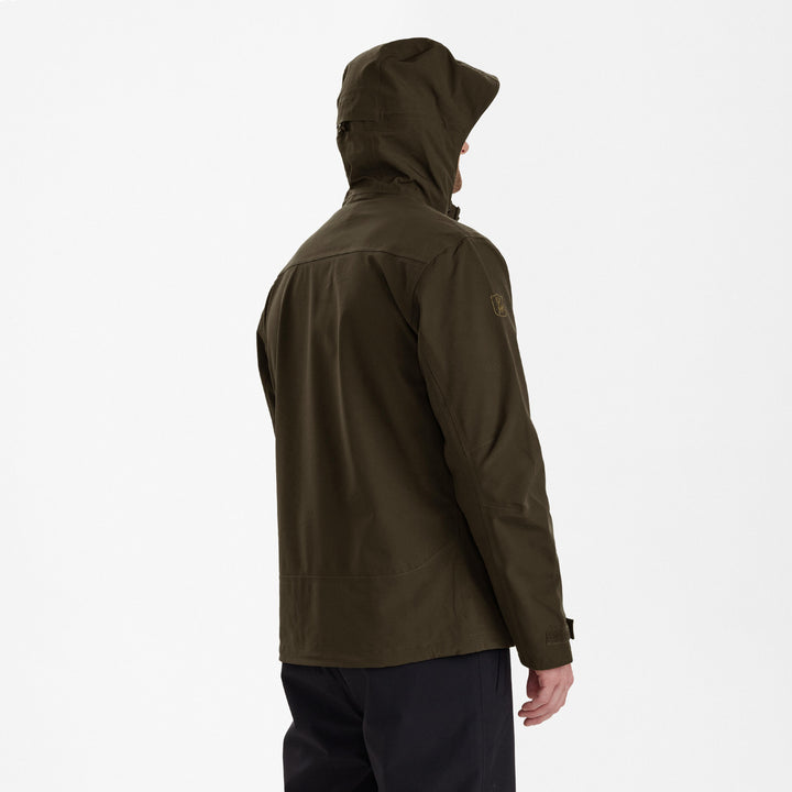 Deerhunter Sarek Shell Jacket with hood Fallen Leaf