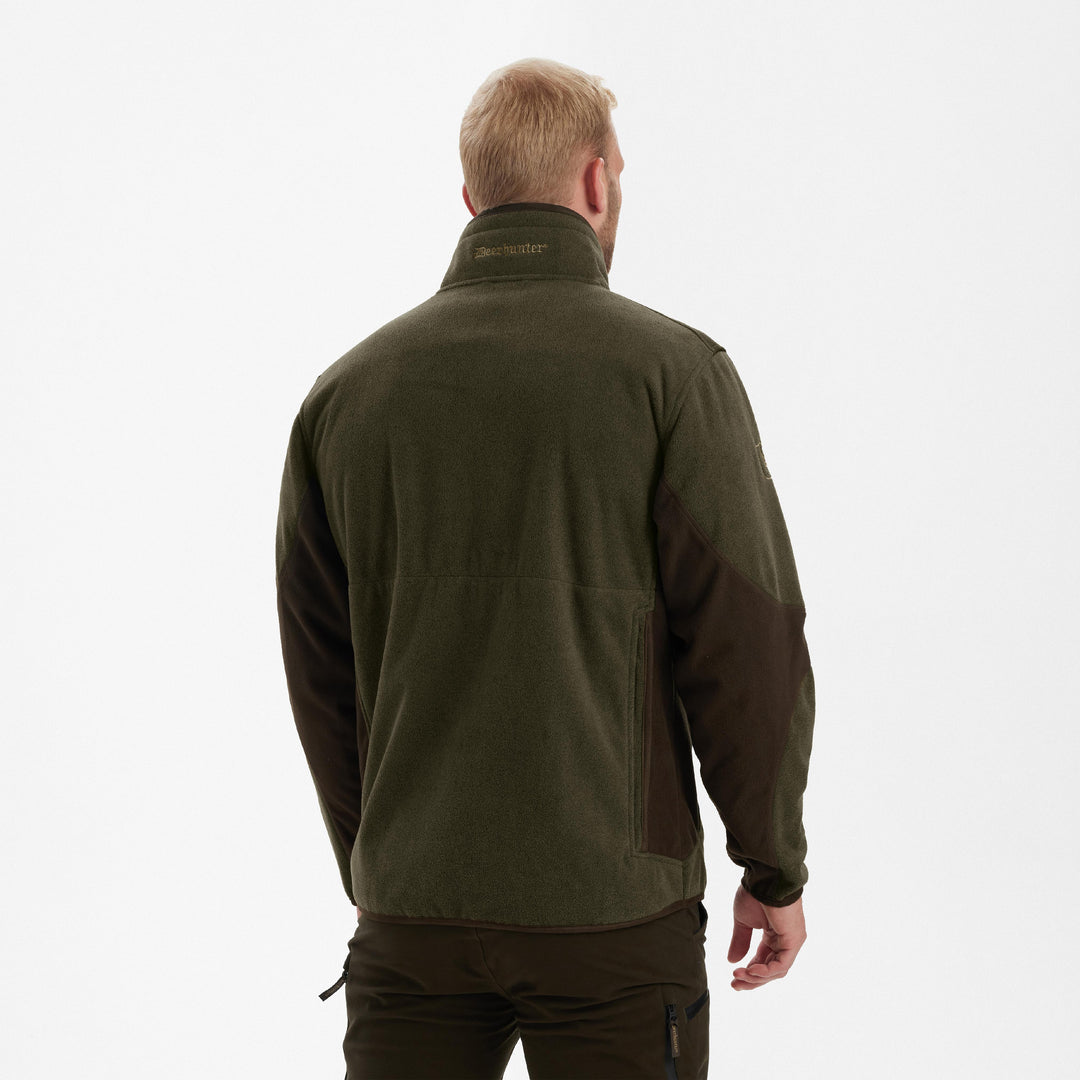 Deerhunter Gamekeeper Bonded Fleece Jacket Graphite Green