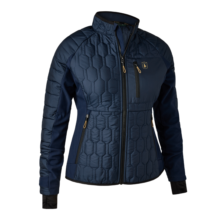 Deerhunter Lady Mossdale Quilted Jacket Dress Blues