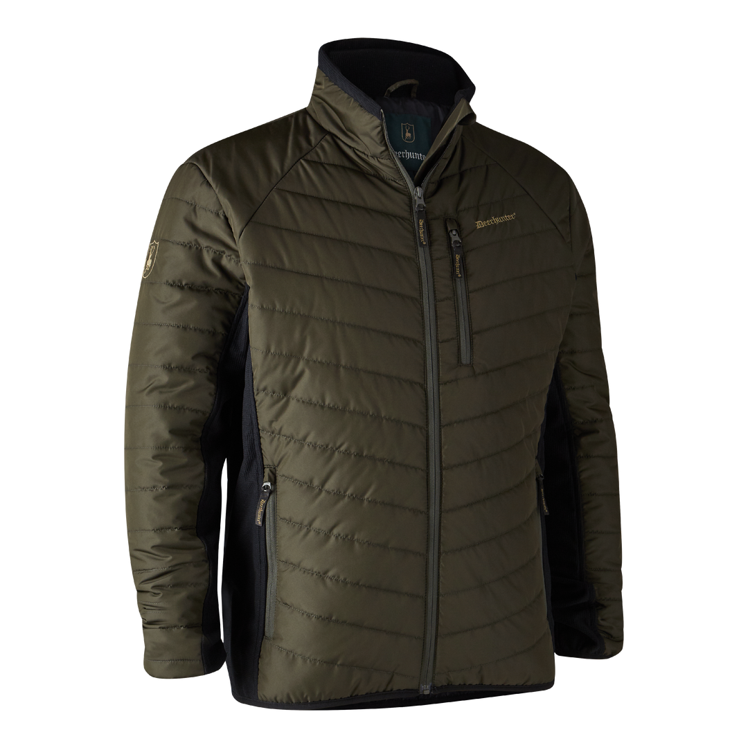 Deerhunter Moor Padded Jacket with softshell Adventure Green 2XL