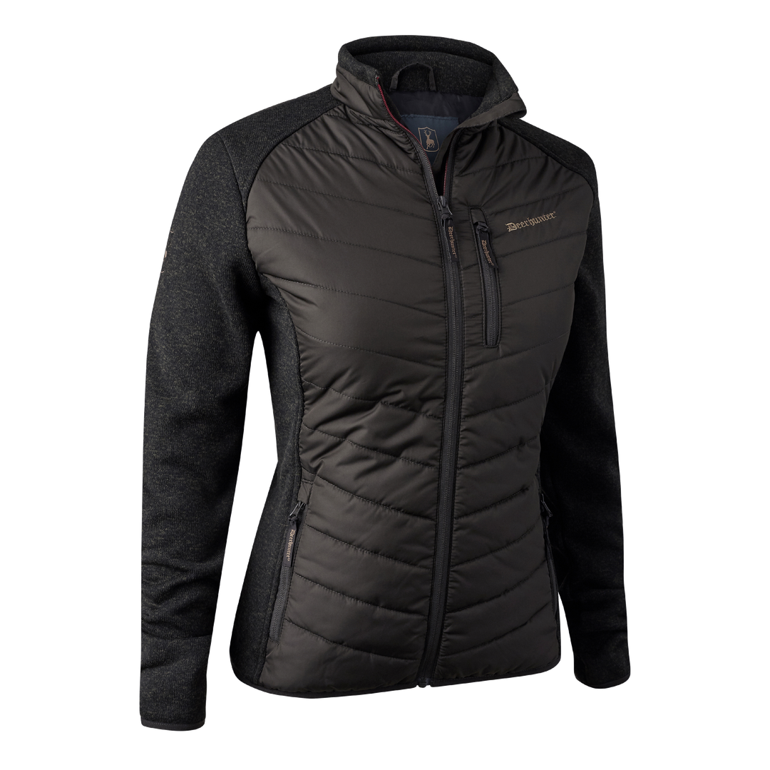 Deerhunter Lady Caroline Padded Jacket Brown Leaf 36