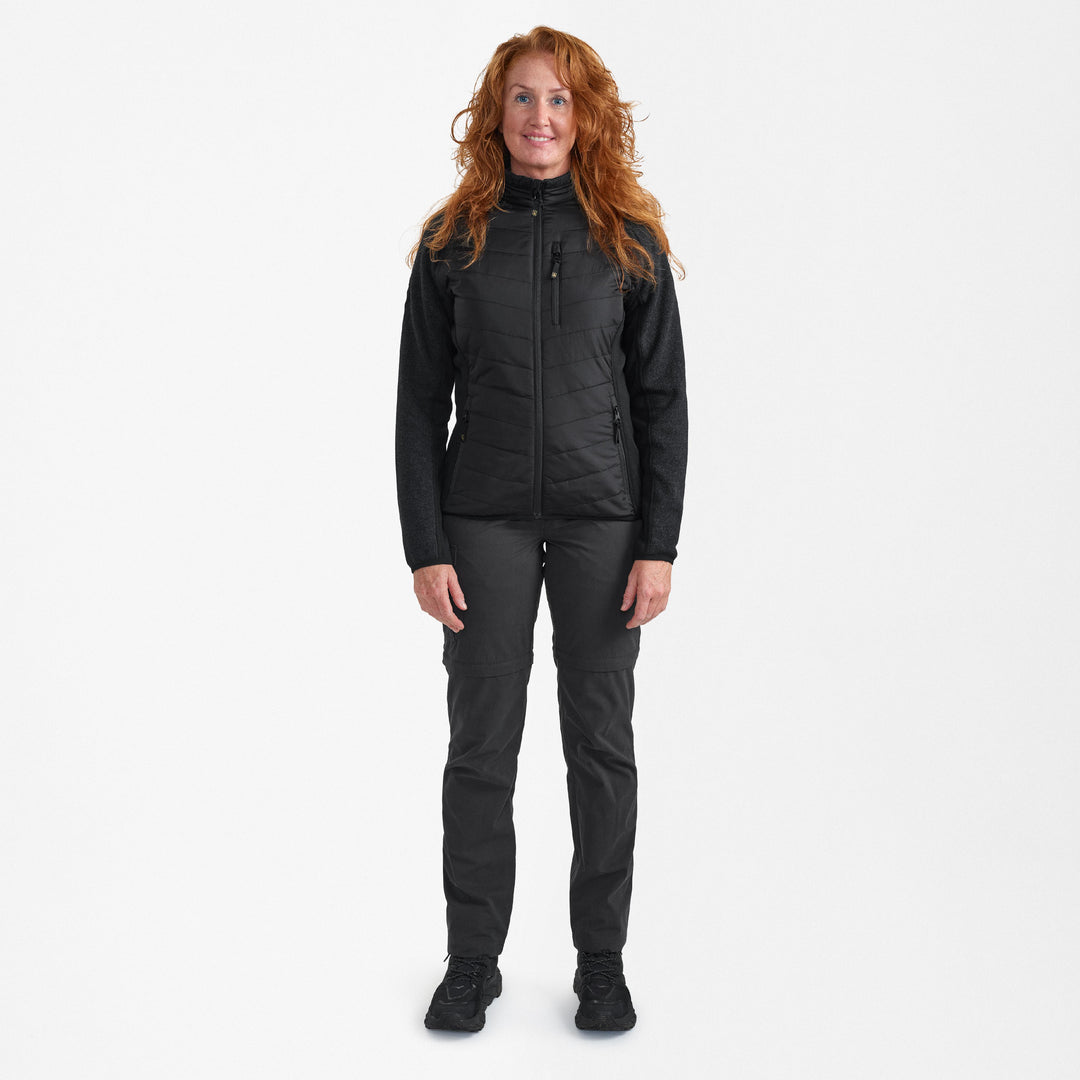 Deerhunter Lady Moor Zip-Off Jacket Black