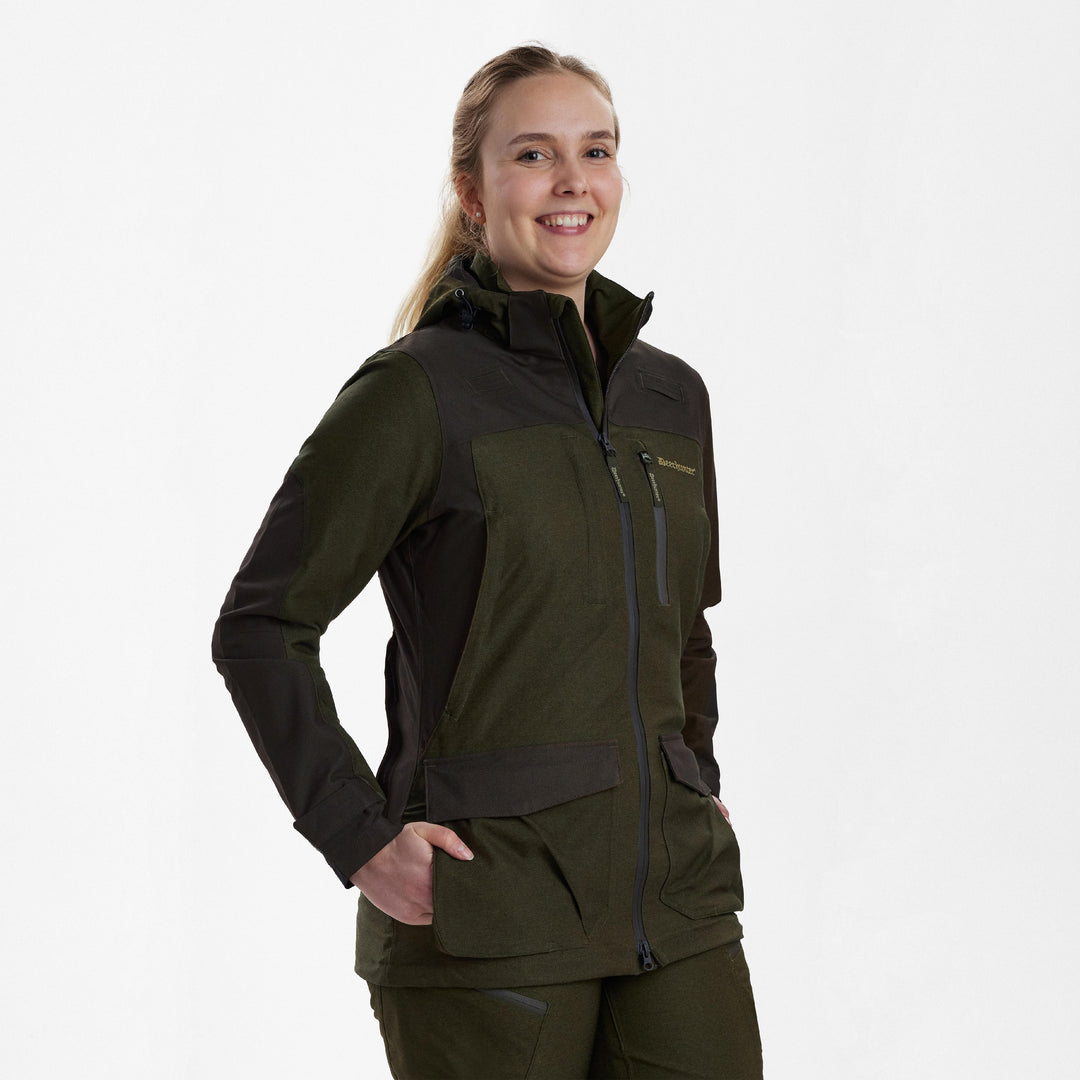 Deerhunter Lady Chasse Jacket Olive Night melange