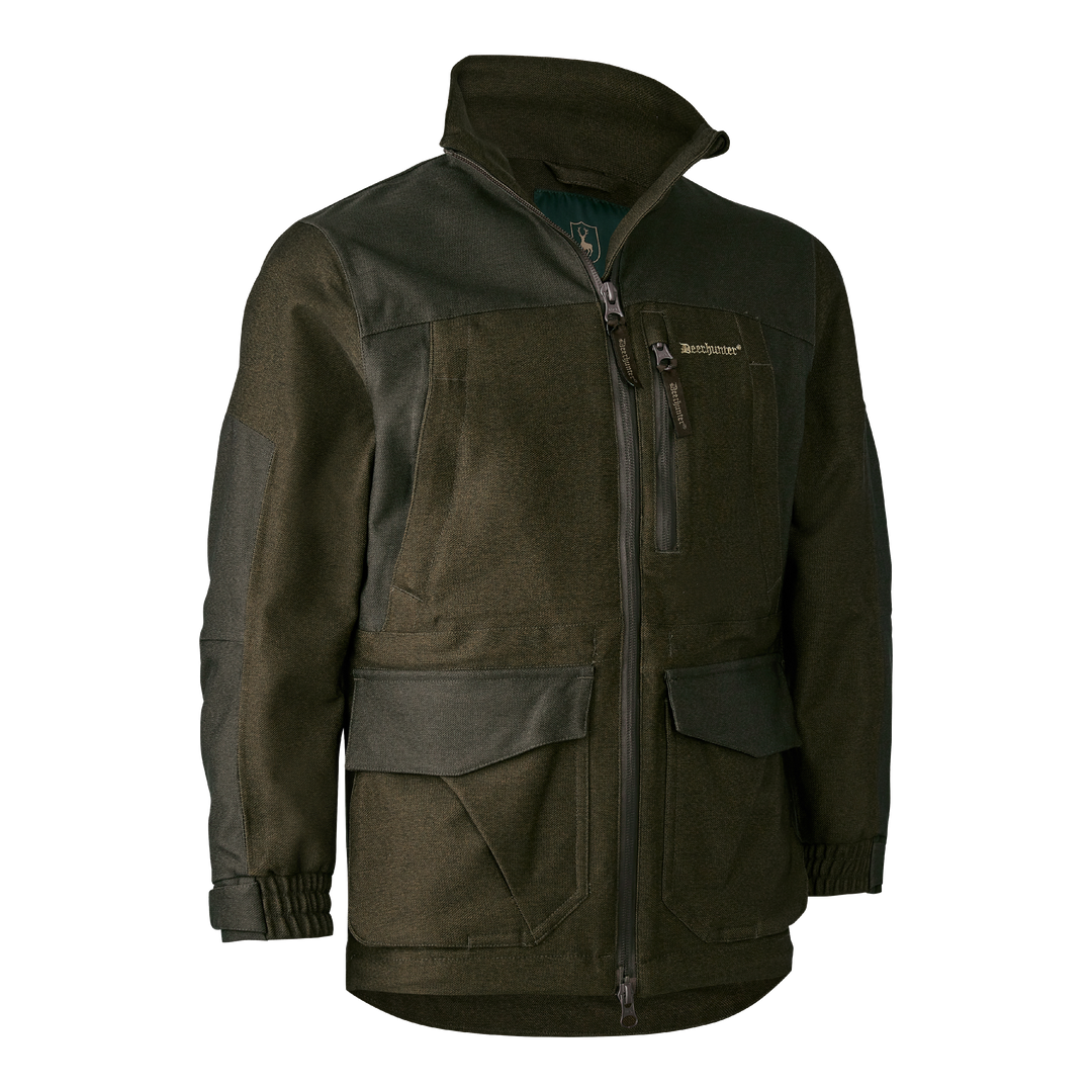 Deerhunter Youth Chasse Jacket Olive Night melange 116