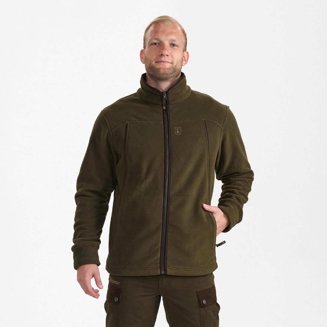 Deerhunter Eagle Fleece Jacket Tarmac Green