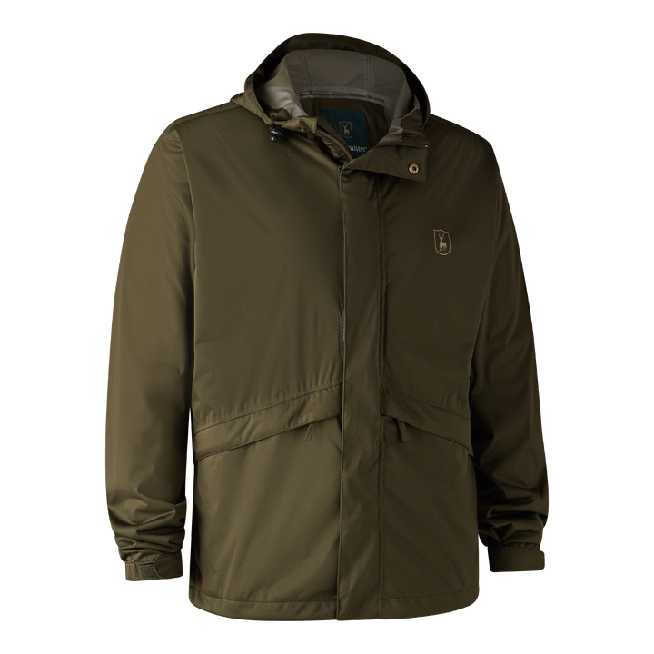 Deerhunter Thunder Rain Jacket Tarmac Green