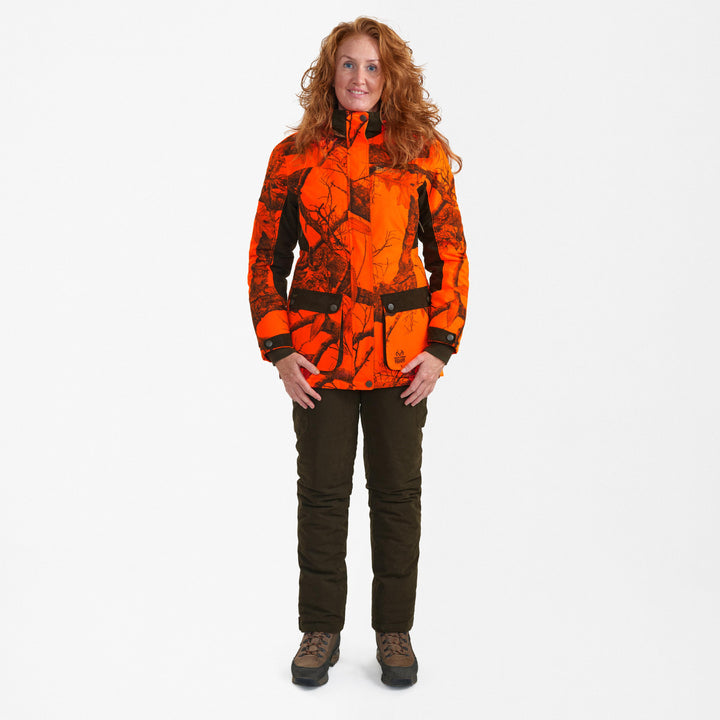 Deerhunter Lady Eagle Winter Jacket REALTREE EDGEÂ® ORANGE 36