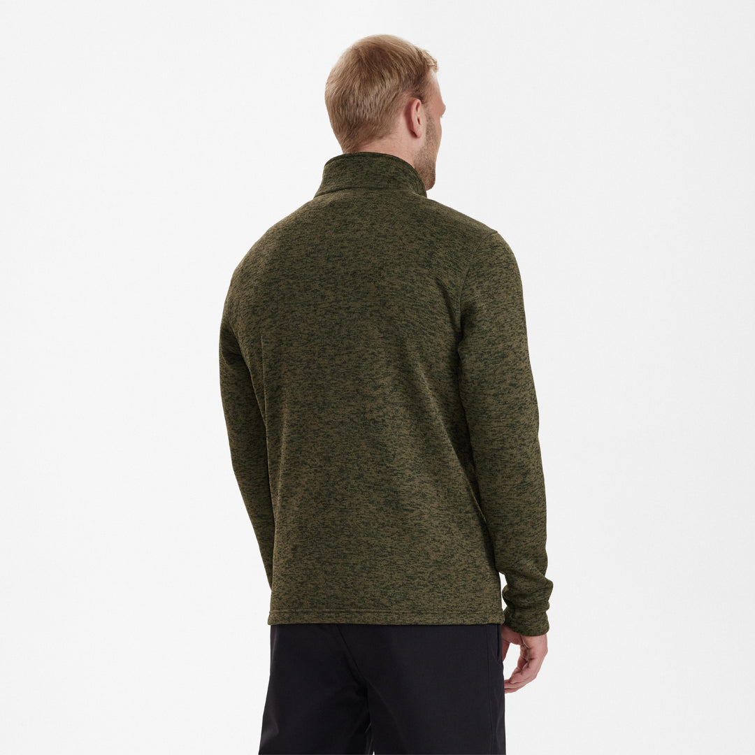 Deerhunter Sarek Knitted Jacket Olive Night melange