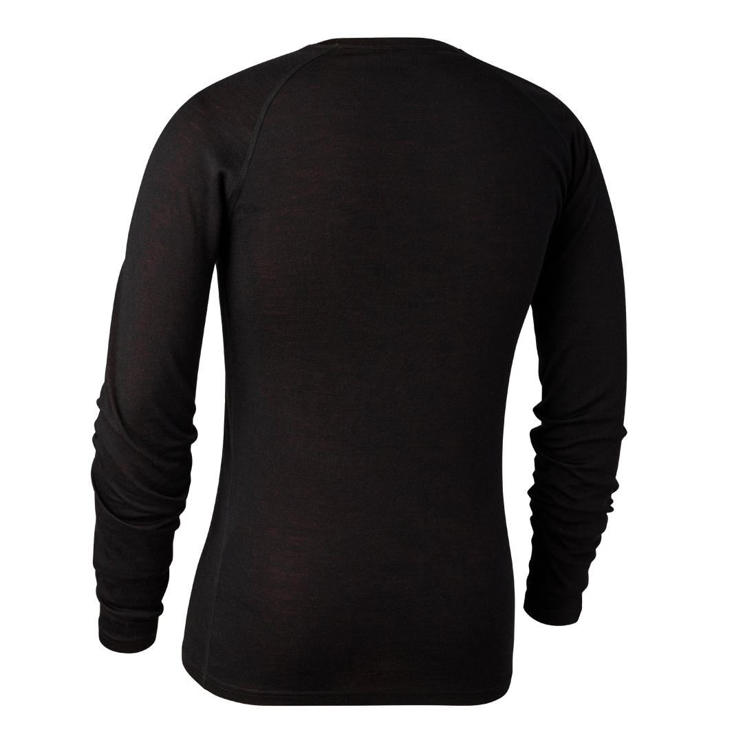 Deerhunter Quinn Merino Undershirt Black Oak