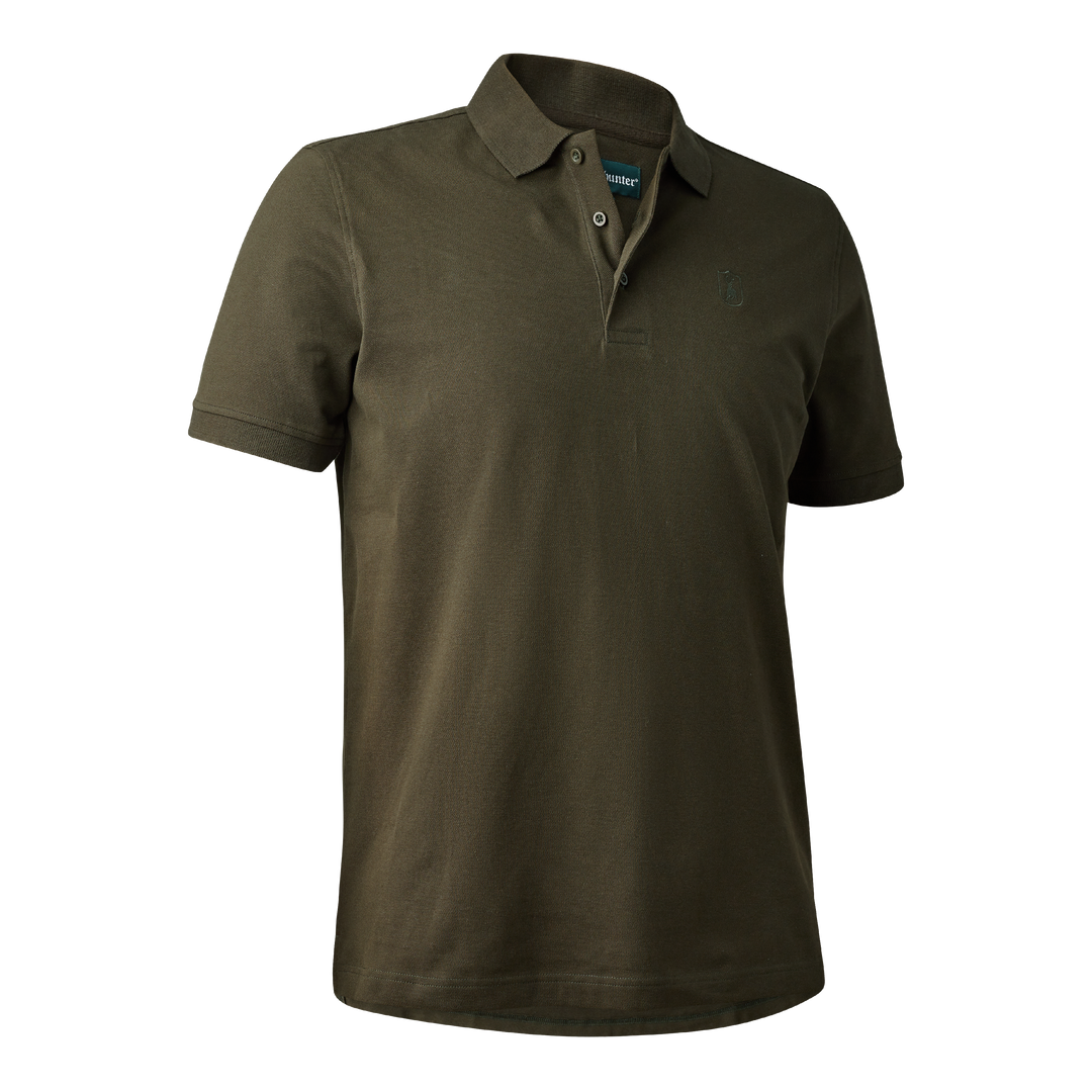 Deerhunter Harris Polo Shirt Deep Green