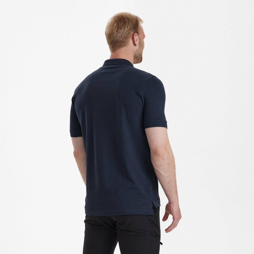 Deerhunter Harris Polo Shirt Dark Blue