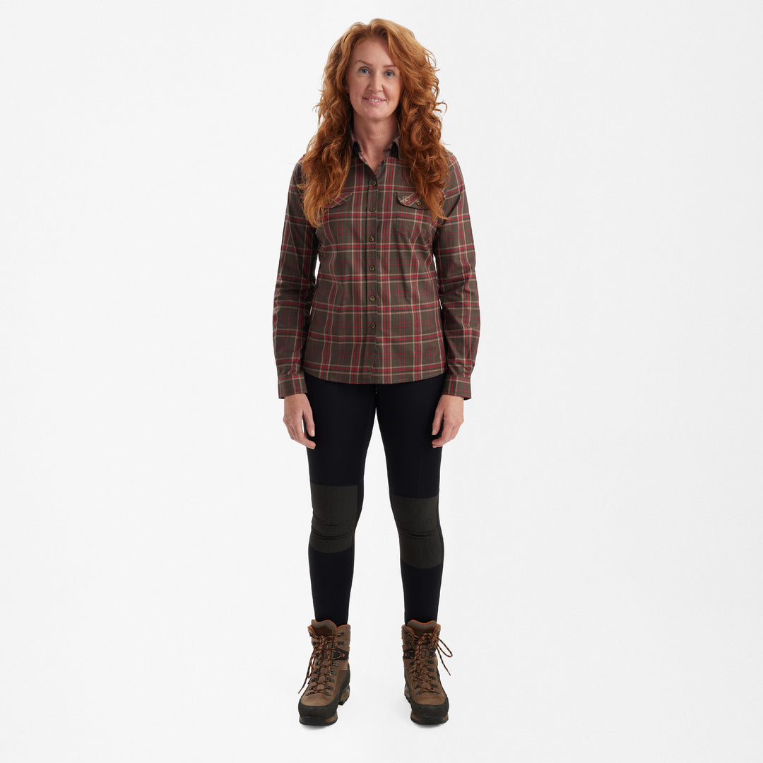 Deerhunter Lady Elena Shirt Green Check