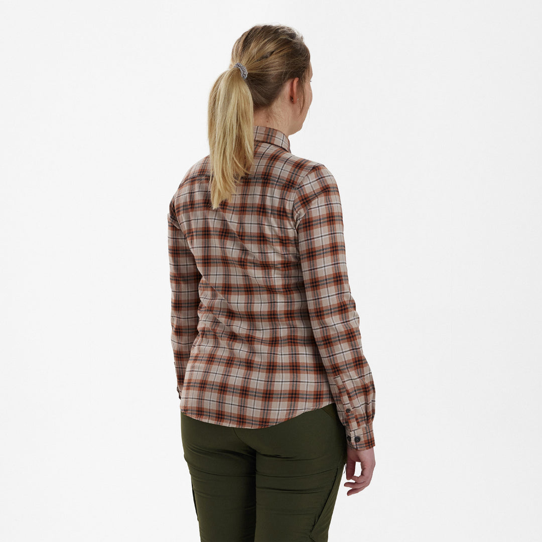 Deerhunter Lady Louisa Shirt Orange Check