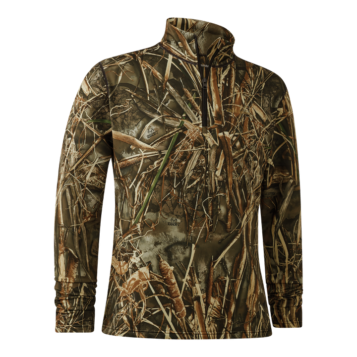 Deerhunter Game ½-Zip T-shirt L/S REALTREE MAX-7